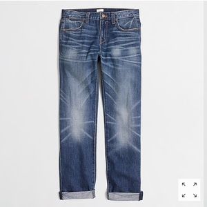 J. Crew Field wash boyfriend jean